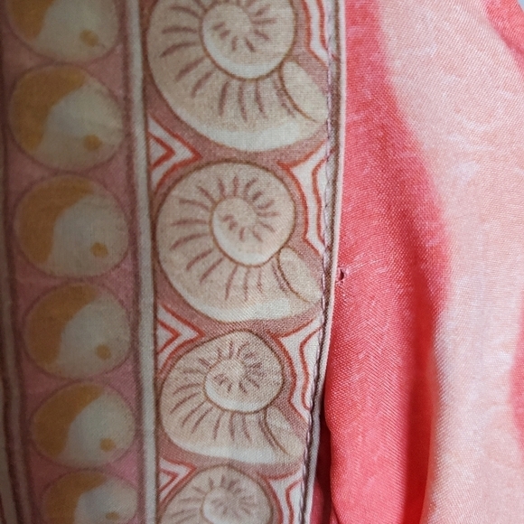 Mermaid Gypsy Madison Boho Floral Kimono Duster Robe - Picture 13 of 13